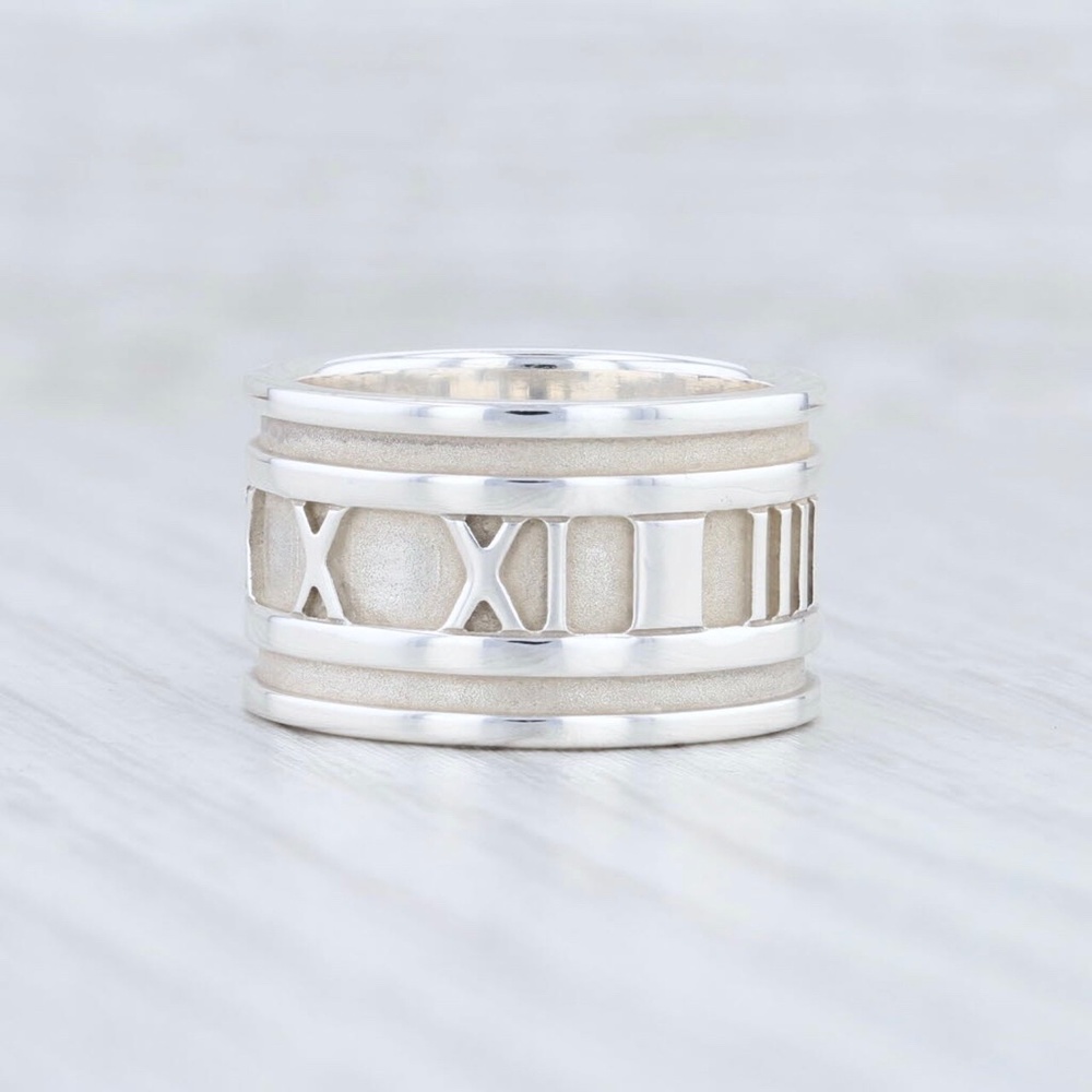 Tiffany Atlas Wide Ring Size 4